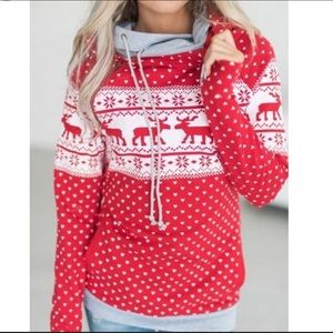 New Ampersand Holiday double hood Sweatshirt!